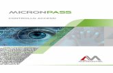 Micronpass: la soluzione - microntel.com Accessi Micronpass_IT.pdf · badge RFID e chiavi elettroniche Componenti Software: Micronpass Controllo Accessi ... presentazione e validità