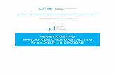 REGOLAMENTO BANDO VOUCHER DIGITALI I4.0 Anno 2018 - … · PARTE GENERALE DEL BANDO Articolo 1 ... RFID, barcode, etc) ... In caso di presentazione di più domande, è presa in considerazione