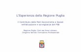 L’Esperienza della Regione Puglia - forges.forumpa.itforges.forumpa.it/assets/Speeches/9055/lobosco_28052013.pdf · Regolamenti in corso di adozione, rafforzando alcune previsioni