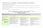 Programmazione, metodologia e valutazione DISCIPLINA: …icnoale.it/wp-content/uploads/programmazione-francese... · 2018-02-06 · Programmazione, metodologia e ... classe 2^ secondaria