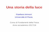Gianluca Introzzi Università di Paviafisicapaviaeducational.it/wp-content/uploads/2017/04/6_storia_luce... · quasi 40 anni dopo i suoi primi esperimenti di ottica. Tratta di raggi
