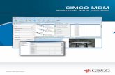 CIMCO MDM · Perché inviare solo programmi CNC in officina se si potesse anche trasferire fogli di setup, le liste utensili, immagini e altre informazioni essenziali necessarie per