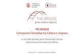 THE BRIDGE Connessioni formative tra Cultura e Impresa · Una vetrina online dove presentare i progetti e i benefit offerti alle imprese 2. ... 30 Biblioteche ... Museo della Scienza