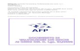 Bozza DVR - AFP 2_2012.doc  · Web viewCRITERI ADOTTATI PER LA VALUTAZIONE. Per la valutazione dei rischi nelle attività lavorative si fa riferimento alle indicazioni contenute