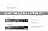 paesaggio urbano - unitn.it urbano...6 BALZANI Paesaggio Urbano/ Urban Design Marcello Balzani 8 CORBELLINI Biro su lucido. Francesco Tentori dissacratore dell'architettura Biro on