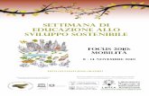 settimana di educazione allo sviluppo sostenibile · Principe, Latteria sociale di Mortegliano, ... Unesco di Udine, 1° Circolo Didattico di Udine informazioni Francesca Maria Misdariis,