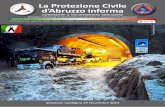 La Protezione Civile d’Abruzzo informa filegmail.com. Siamo qui per dare spazio a tutti voi ! La rivista viene distribuita gratuitamente in tutti i Comuni del- la Regione Abruzzo