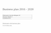 Business plan 2016 - .Business plan 2016 - 2020 Ristorante Vecchia Bologna Srl ... ricerche effettuate