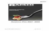 Business Plan 2017 2019 - Rapetti Foodservice · 3.1 Il settore di riferimento ... servizio alla ristorazione collettiva organizzata e detiene ... Business Plan Rapetti Foodservice