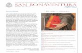 San Bonaventura - seraphicum.org · “Vi benedico nella mia vita e dopo la mia morte, come posso e più di quanto posso, con tutte le benedizioni con le quali il Padre delle misericordie