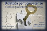 Didattica per competenze - IC Spinea 1° · «Formare e sperimentare il curricolo in rete» ... La didattica per competenze ... traguardi per lo sviluppo delle competenze e agli obiettivi
