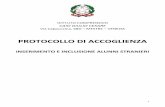 PROTOCOLLO DI ACCOGLIENZA - lnx.scuolagiuliocesare.netlnx.scuolagiuliocesare.net/wp-content/uploads/2017/01/PROTOCOLLO... · italiana per comunicare, hanno competenze limitate in