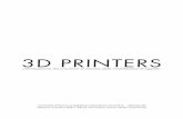 3D PRINTERS - latalpaelorologio.org · Capitolo 2 Introduzione ai Softwares Modellazione 3d Correzione e verifica file Repetier, Slicer, Pronterface: introduzione ... mondo della