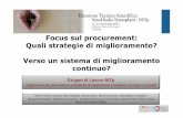 Focus sul Focus sul procurementprocurement:: Quali ... · Facilitare e rendere possibile la donazione di organi e tessuti del ... • Attivarsi per il «procurement» è un «obbligo»