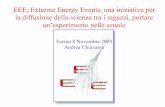 EEE, Extreme Energy Events, una iniziativa per la ...1stoldsite.to.infn.it/activities/schedules/caffe/Relazioni/... · – Liceo Scientifico “Enrico Fermi” ... – Liceo Scientifico