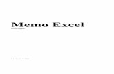 Memo Excel - GOLDHEEL Excel.pdf · Vi sono svariate tièpologie di funzioni in Excel, suddivise in diverse categorie (finanziarie, matematiche, statistiche, logiche, ecc.), ognuna