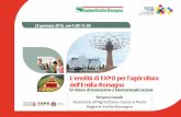 L’eredità di EXPO per l’agricoltura dell’Emilia-Romagnaagricoltura.regione.emilia-romagna.it/approfondimenti/2016... · Un futuro di innovazione e internazionalizzazione Simona