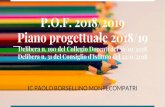 P.O.F. 2018/2019 Piano progettuale 2018/19 · 2018-12-06 · Rispettare i diritti dei bambini e degli adolescenti, applicando il protocollo di Scuola Amica Miur-Unicef; ... Progetto