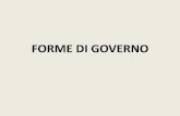 FORME DI GOVERNO - dipec.wp.unisi.itdipec.wp.unisi.it/.../uploads/sites/14/2014/12/FORME-DI-GOVERNO.pdf · Forma di governo in Italia Regno di Sardegna (Statuto albertino, 1848) ...
