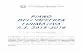 PIANO DELL’OFFERTA FORMATIVA A.S. 2015-2016 · Progetto “Orientamento e continuità con la Scuola secondaria di I grado ... “E.Montale-Nuovo IPC”-Piano dell’Offerta Formativa