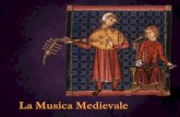 La Musica Medievale - geoartestoria.altervista.org · Anche gli stili di canto si richiamano agli stili della cantillazione e dello jubilus, in uso nella musica ebraica. ... servizio