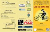IL RISTORO DEL CICLISTA - FIAB Mestre · Claudio Zanlorenzi presenta ... Andrea Turcato & Co. presentano “In bici attraverso le Alpi. Da Trieste a Menton ...