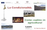 La Condizionalità. - Sardegna Agricoltura · ManifesE,!inviE!e!brochure! ... Anche in Sardegna ... Prevenzione delle affezioni podali Contenuto delle cellule somatiche Personale