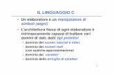 IL LINGUAGGIO C - lia.disi.unibo.itlia.disi.unibo.it/Courses/FondT1-1819-INF/lezioni/modulo1/04... · condiz ? espr1 : espr2 L’espressione denota: – o il valore denotato da espr1