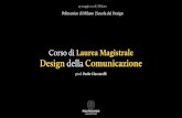 Corso di Laurea Magistrale Design della Comunicazione · tesi di laurea - teaching & research-thesis = research (+/-) ... - interdisciplinarity-design della comunicazione & ingegneria