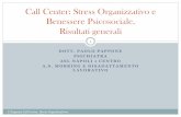 Call Center: Stress Organizzativo e Benessere Psicosociale ... · in modo appropriato il processo di lavoro che li riguarda. Inoltre, poiché l’analisi concerne le scelte ... Categoria