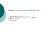 Master in Emergenze pediatriche del Sistema di Emergenza N prestazioni di P.S. in Italia Anno 1970: 3.000.000 Anno 1980: 15.000.000 Anno 1995: 30.000.000 Perché? Perché è cambiata