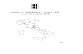 PIANO DI SVILUPPO RURALE PER L’UMBRIA 2000-2006 · “Carta fitoclimatica dell’Umbria” (Orsomando, Catrosi e Pitzalis, 1998), nel territorio regionale si possono individuare