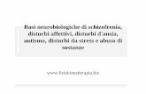 Basi neurobiologiche di schizofrenia, disturbi affettivi ... psichiatrici.pdf · Basi neurobiologiche di schizofrenia, disturbi affettivi, disturbi d'ansia, autismo, disturbi da stress