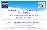 DISTURBI DELLO SPETTRO AUTISTICO - centroisah.it Edvige Veneselli.pdf · Neurobiologia dell'autismo Modeling autism Proposed interactions between various elements implicated in autism
