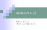 Introduzione al C# - Biometric System Laboratorybias.csr.unibo.it/fei/Dispense/E2 - FEI - Introduzione al Csharp.pdf · RAD: Rapid Application Development (Visual Basic) Perché C#