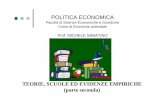 Politica economica 2011-2012 (2 - unikore.it · POLITICA ECONOMICA Facoltà di Scienze Economiche e Giuridiche ... L’unica via di uscita è la politica fiscale che in tale caso