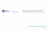 Istruzioni operative per l’iscrizione all’Albo Fornitori di S.A.C.B.O ... · Come selezionare le categorie merceologiche” 1/3 3 Terminata la fase di caricamento del documento