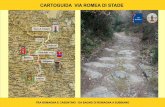  · Oltre il Passo, l'itinerario romeo traversa il sentiero crinale 00-GEA, diventando il N 059 fino a Serr scende nel Fosso di Serra, 10 traversa su di