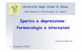 Iperico e depressione: farmacologia e interazioni · Linde K, Berner MM, Kriston L. “St John's wort for major depression”. Cochrane Database Syst Rev. 2008; 4: CD000448 "L’iperforina