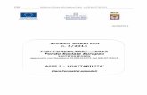 AVVISO PUBBLICO n. 2/2014 P.O. PUGLIA 2007 – 2013 Fondo Sociale Europeo · ASSE I – ADATTABILITA’ Piani Formativi aziendali. Bollettino Ufficiale della Regione Puglia ‐ n.