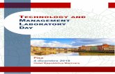 Technology and Management Laboratory Day - sipmel.it · Tiziana BIAGIOLI, Firenze Lorenzo GHIADONI, Pisa Alessio BERTINI, Livorno Valerio MALAGIGI, Perugia Ennio BILANCINI, Lucca
