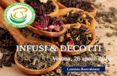 INFUSI & DECOTTI - VeronaMicologica.com · 2016-05-02 · • Le piante e le erbe officinali ... fonte di attrazione per gli impollinatori e per la dispersione ... Esistono diversi