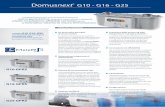 G10 - G16 - G25 - MeteRSit - Contatori Gas Smart ed Integrati · I contatori Domusnext® sono strumenti di misura di ... flusso di gas si riscontra un differenziale di ... la misura