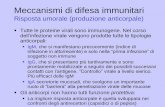 Meccanismi di difesa immunitari - ch.unich.it · Meccanismi di difesa immunitari Risposta umorale (produzione anticorpale) Tuttavia, la risposta anticorpale all’infezione virale