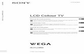 LCD Colour TV - sony.es · Conservare il manuale per eventuali riferimenti futuri. ... LCD Colour TV LCD colour TV KLV-L23M1. 1 ES ADVERTENCIA • Para evitar que se produzca un incendio