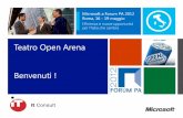 Teatro Open Arena Benvenuti - itconsult.it · La Pubblica Amministrazione agile, snella ... (ROI). Casi di studio. ... 2. costo della produzione dei servizi pubblici.