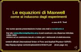 Le equazioni di Maxwell - Discrete Physics · che si esercita su una piccola carica elettrica positiva q posta in un punto P del campo. ... misura del flusso elettrico in un condensatore.