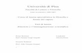 Università di Pisa · 2017-03-22 · Einstein e sulle sue due più note teorie, la ... Tra i filosofi che si dedicarono con maggior impegno alla diffusione delle idee di Einstein