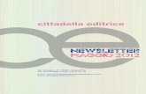 05 Newsletter Maggio 2012 - Cittadella editrice · CAPIRE IL MONDO Il futuro sﬁ da l ... stituzionale tra unità e federalismo, in la Cultura italiana, ... laurea in Filosoﬁ a