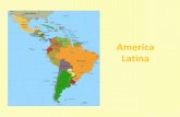 America Latina - Scuola Dame Inglesi · parte continentale (il Messico e il l’istmo)e una parte insulare, costituita dai grandi arcipelaghi delle Antille. Il ... La lingua più